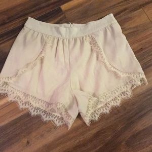 Lace shorts